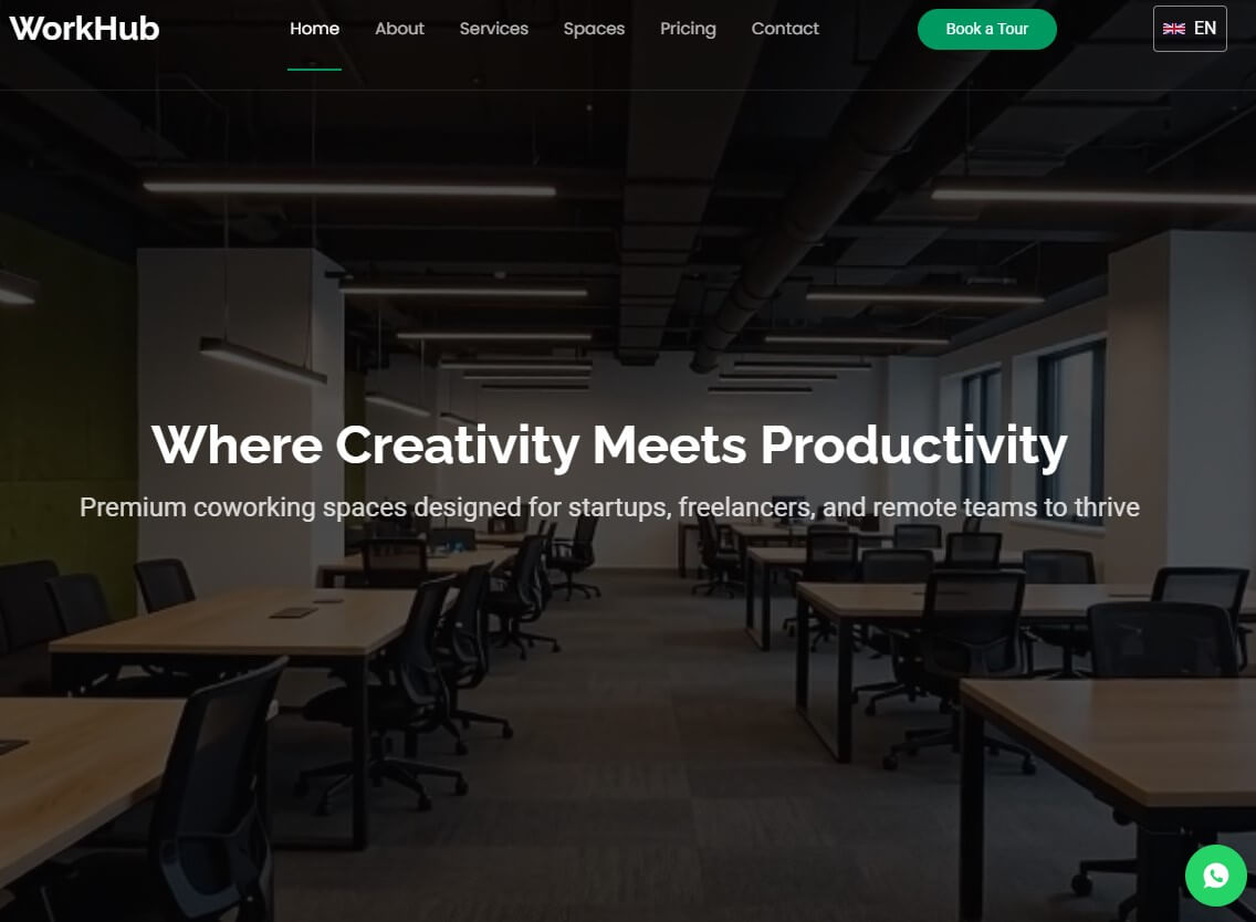 Co-Working Space Platform